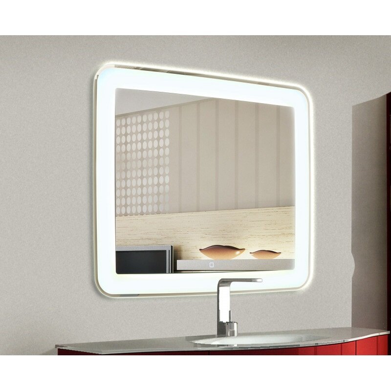 Изображение товара Зеркало с подсветкой Relisan Anita 80x60 см, IP44, LED подсветка