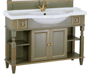 Изображение товара Тумба под раковину Migliore Kantri 26675, 120 см, цвет Oliva