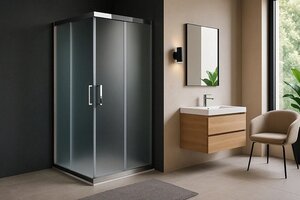 Изображение товара Душевой уголок Royal Bath RB9120 HPD-C-CH, 120 x 90 x 200 см, стекло рифленое, хром