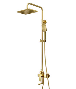Изображение товара Душевая система WasserKRAFT A15501, PVD-покрытие матовое золото