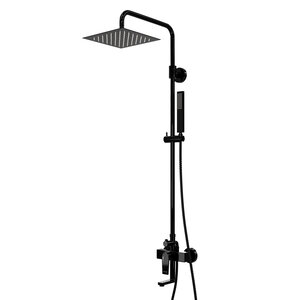 Изображение товара Душевая система WasserKRAFT A16701, PVD-покрытие черный глянец