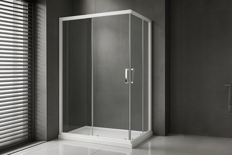 Изображение товара Душевой уголок Royal Bath RB 8100 HPD-T 100x80x200 см, прозрачное стекло