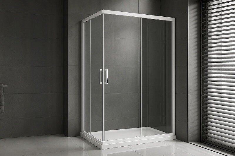 Изображение товара Душевой уголок Royal Bath RB 9100 HPD-T, 100 x 90 x 200 см, стекло прозрачное, белый Изображение товара Душевой уголок Royal Bath RB 9100 HPD-T, 100 x 90 x 200 см, стекло прозрачное, белый