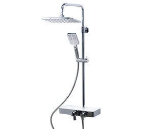 Изображение товара Душевая система WasserKRAFT A11301 с термостатом и хромированным покрытием