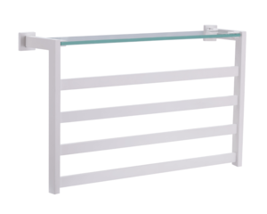 Изображение товара Полотенцесушитель электрический Black&White Moon N-333W, 58 x 35 см, белый матовый, 333WN