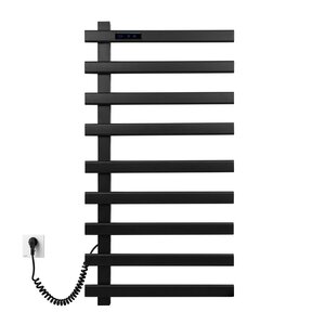 Изображение товара Электрический полотенцесушитель Black&White Moon N-355B 48x92 см черный матовый