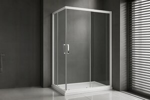 Изображение товара Душевой уголок Royal Bath RB1210HPD-T, 100 x 120 x 200 см, стекло прозрачное, белый