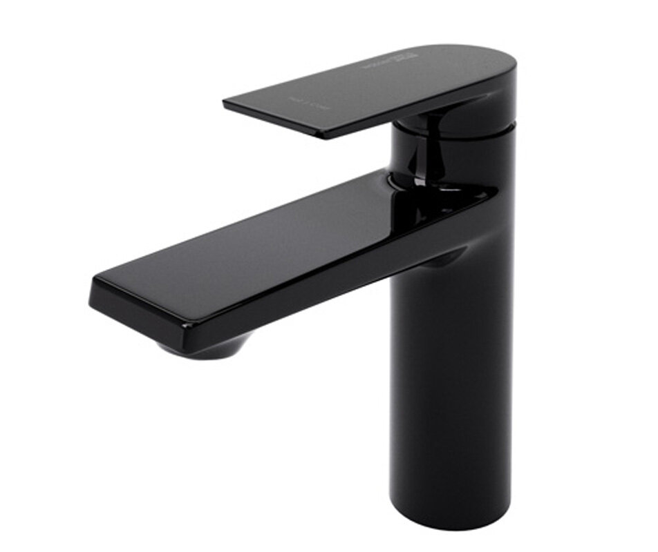 Изображение товара Смеситель WasserKRAFT 6603 для раковины черный глянец однорычажный Германия