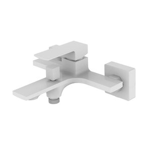 Изображение товара Смеситель Orange Lutz M04-100W для ванны и душа, белый