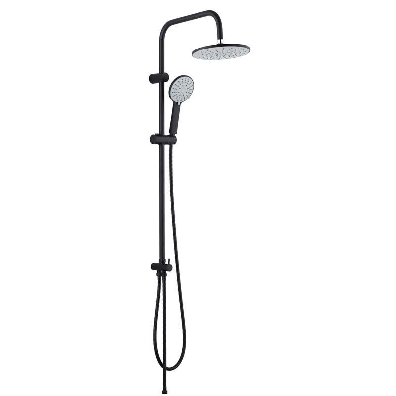 Изображение товара Душевой гарнитур Agger Breeze 5 режимов, черный матовый, Германия
