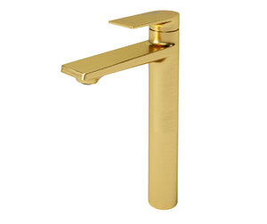 Изображение товара Смеситель для раковины WasserKRAFT Aisch 5503H, PVD-покрытие, матовое золото