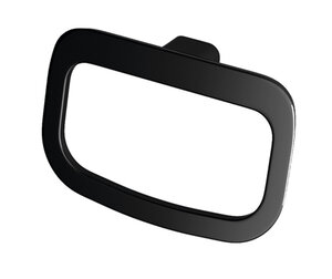 Изображение товара Полотенцедержатель-кольцо WasserKRAFT Glan K-5160 24 см черный глянцевый металл