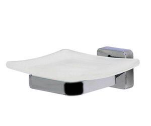 Изображение товара Мыльница с держателем WasserKRAFT Dill K-3929 хром/белый настенная