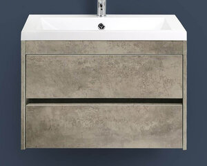 Изображение товара Тумба под раковину Art&Max Family 750 2C SO CV 75x48x55 см серый Италия