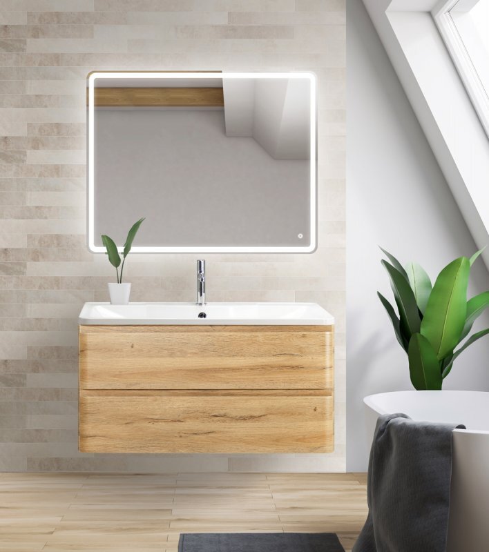 Изображение товара Подвесная тумба под раковину BelBagno ALBANO 100 см с 2 ящиками Изображение товара Подвесная тумба под раковину BelBagno ALBANO 100 см с 2 ящиками