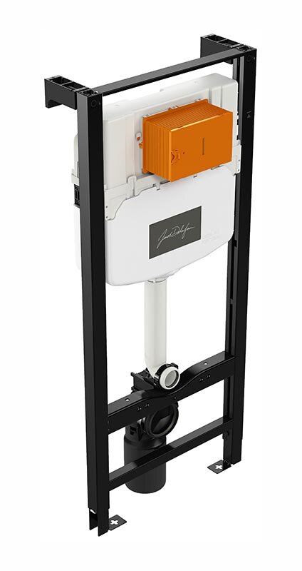 Изображение товара Инсталляция для унитаза Jacob Delafon E24156-NF черная, регулируемая, компактная