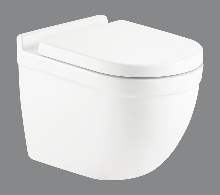 Изображение товара Подвесной унитаз BelBagno Senso-R BB017CHR, безободковый