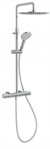 Изображение товара Душевая система Jacob Delafon Metro E26588-CP с термостатическим смесителем
