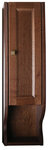 Шкаф ASB-Woodline Гранда 24 см для зеркала, настенный, коричневый (антикварный орех) - фото 1