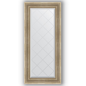 Изображение товара Зеркало с гравировкой и багетной рамой Evoform Exclusive-G BY 4067 57x127 см серебряный акведук