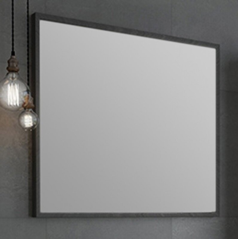 Изображение товара Зеркало Comfortу Бредфорд 75 см черный без подсветки Россия