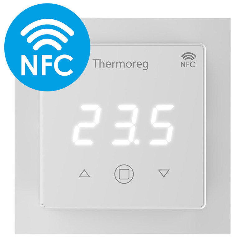 Изображение товара Терморегулятор Thermoreg TI-700 NFC White для теплого пола