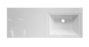 Изображение товара Раковина Эстет Даллас 130 ФР-00002167, 130.2 х 48.2 х 14.5 см, правая