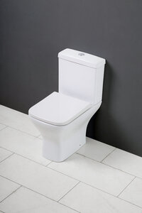 Изображение товара Напольный унитаз AcquaSi Lando безободковый, с сиденьем микролифт