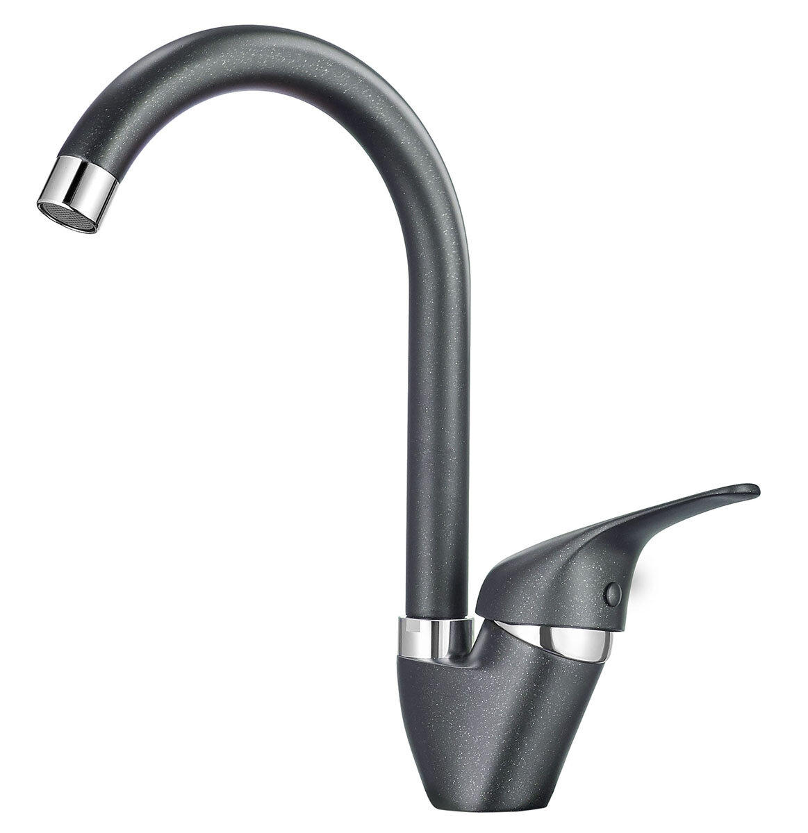 Изображение товара Смеситель для кухонной мойки Granula GR-1024 1024sv, черный