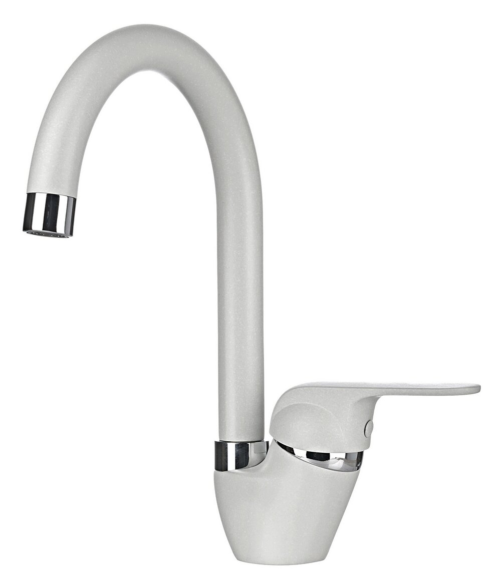 Изображение товара Смеситель для кухонной мойки Granula GR-1024 1024wh белый