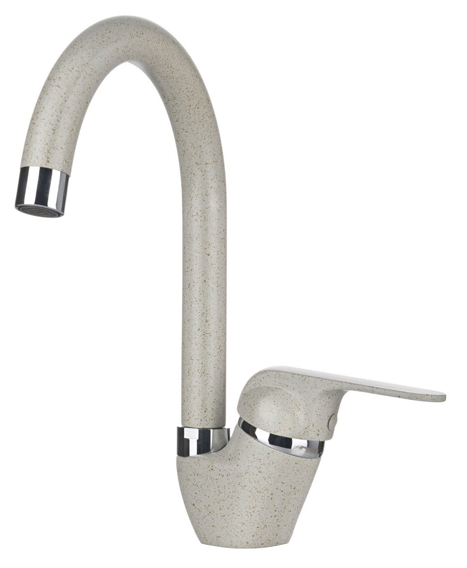 Изображение товара Смеситель для кухонной мойки Granula GR-1024 1024pr с поворотным изливом и аэратором