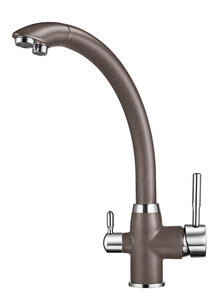 Изображение товара Смеситель для кухонной мойки Granula GR-2167 2167es, с подключением к фильтру, эспрессо