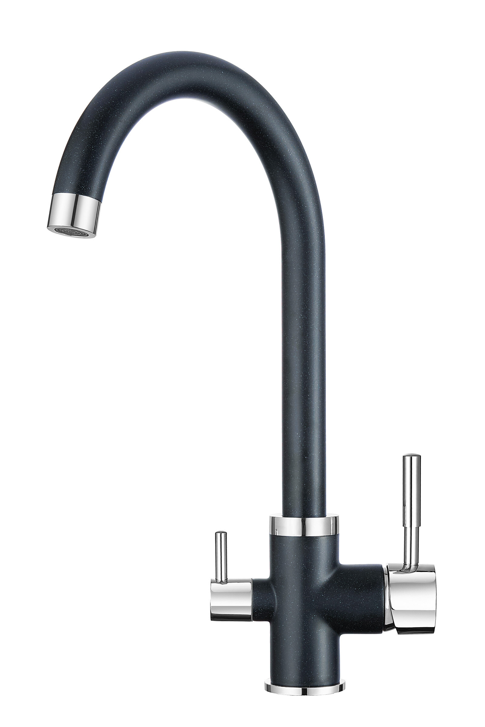 Изображение товара Смеситель для кухонной мойки Granula GR-2168 2168sv с подключением к фильтру