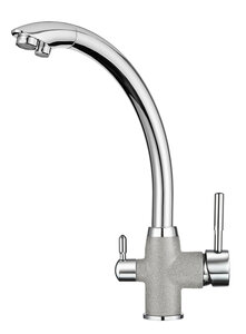 Изображение товара Смеситель для кухонной мойки Granula GR-3167 3167chbt, с подключением к фильтру, хром