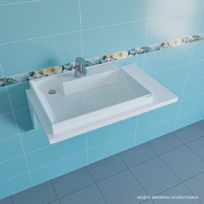 Изображение товара Раковина СанТа Юпитер 80x50 см, над стиральной машиной, крыло слева/справа