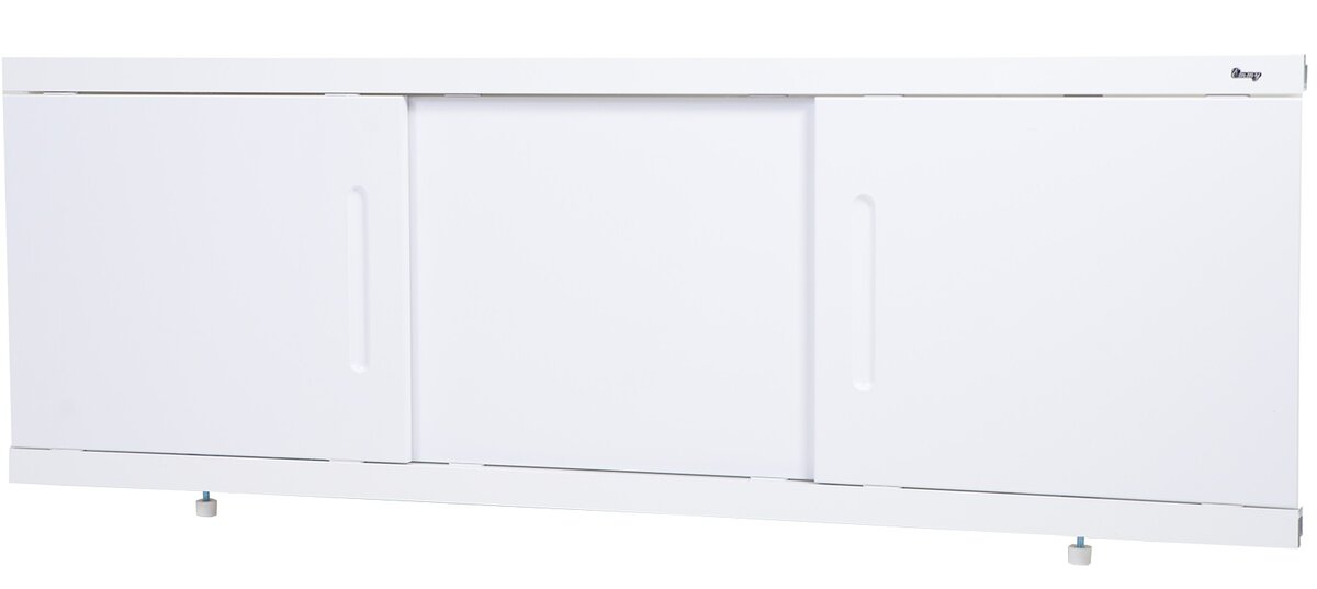 Изображение товара Экран под ванну Emmy Соната 180 см белый раздвижной МДФ алюминий Россия