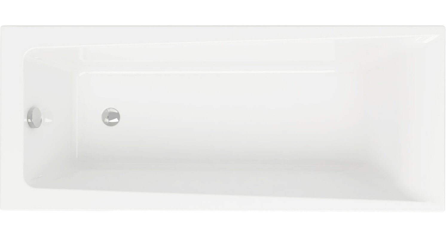 Изображение товара Акриловая ванна Cersanit Lorena 170x70 см ультра белый