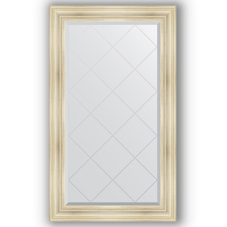 Изображение товара Зеркало с гравировкой в багетной раме Evoform 79x134 см