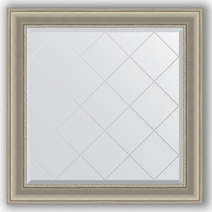 Изображение товара Зеркало с гравировкой в багетной раме Evoform Exclusive-G BY 4321 86x86 см