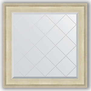 Изображение товара Зеркало с гравировкой в багетной раме Evoform Exclusive-G BY 4327 88x88 см