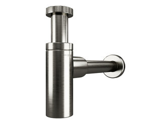 Изображение товара Сифон для раковины WasserKraft A172 с PVD-покрытием оружейная сталь, гарантия 5 лет