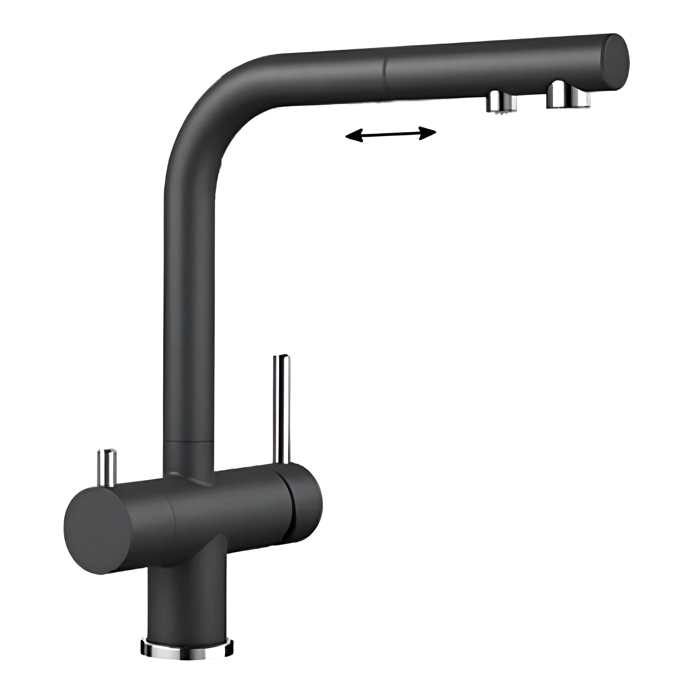 Изображение товара Смеситель Blanco Fontas-S II 525200 с краном для питьевой воды