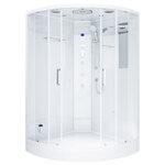 Душевая кабина Teuer Crystal D12-75, 120 x 120 см - фото 1