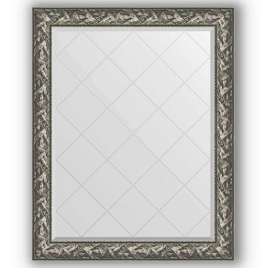 Изображение товара Зеркало в багетной раме с гравировкой 99x124 см Evoform Exclusive-G BY