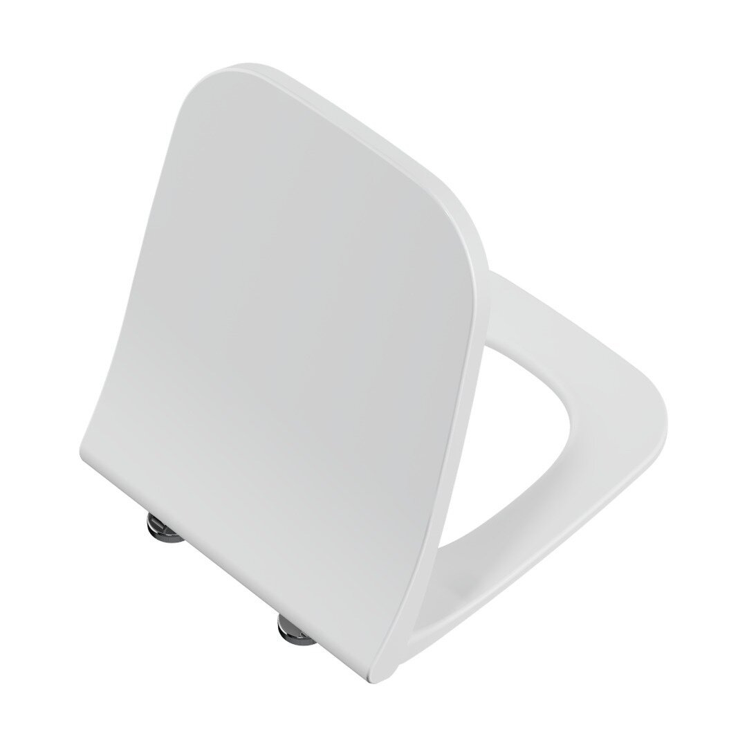 Изображение товара Крышка-сиденье VitrA Integra 191-003-009 Square, тонкое, микролифт, белый Изображение товара Крышка-сиденье VitrA Integra 191-003-009 Square, тонкое, микролифт, белый