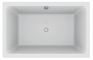 Изображение товара Акриловая ванна Jacob Delafon Capsule 140x90 см белая недорогая