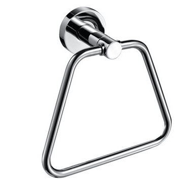 Изображение товара Полотенцедержатель кольцо Clever Urban 98651 хром 19.5 см для ванной комнаты