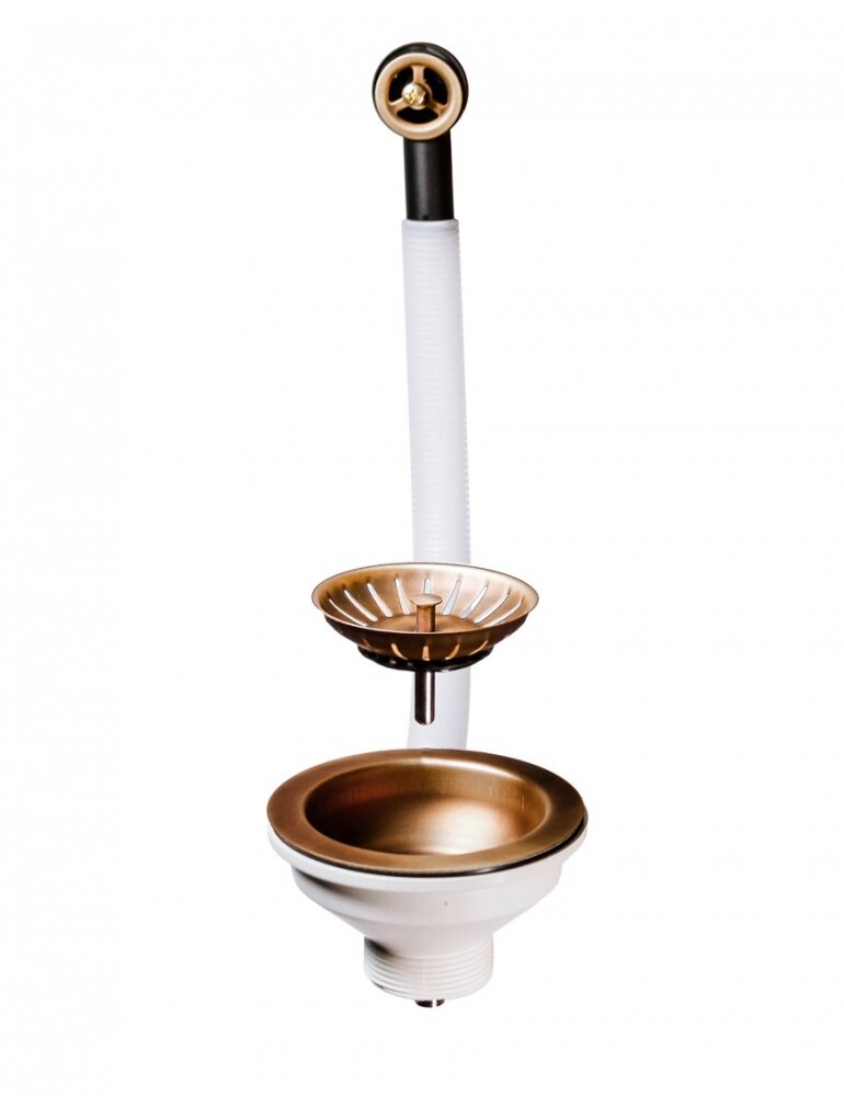 Изображение товара Выпуск и перелив Omoikiri 4996529 D-01 со стоп-вентилем античная латунь Изображение товара Выпуск и перелив Omoikiri 4996529 D-01 со стоп-вентилем античная латунь