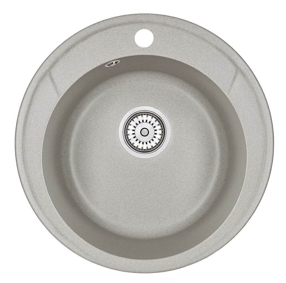 Изображение товара Кухонная мойка Granula ST-4802 4802bt из искусственного камня серый 48 см Изображение товара Кухонная мойка Granula ST-4802 4802bt из искусственного камня серый 48 см