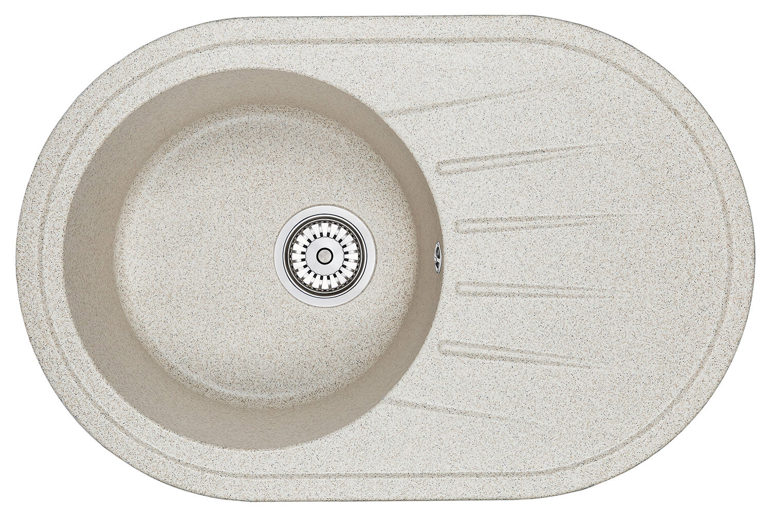 Изображение товара Кухонная мойка Granula ST-7601 7601cl классик из нержавеющей стали